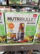 | 1x | NUTRIBULLET 600 SERIES | UNCHECKED AND BOXED | NO ONLINE RE-SALE | SKU C5060191461245 |