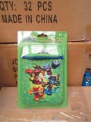 Box of 48 x Skylander Universal Cargo Sleeves For Ipods & Smartphones. New & Packaged