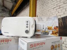 | 1x | SEREN TOASTER | UNCHECKED AND BOXED | NO ONLINE RE-SALE | SKU C5060368011396 | RRP £59.99 |