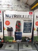 | 1X | NUTRI BULLET 1000 SERIES | UNCHECKED AND BOXED | NO ONLINE RE-SALE | SKU C5060191464734 | RRP