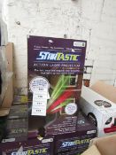 | 1x | STARTASTIC ACTION LASER PROJECTOR | UNTESTED & BOXED | NO ONLINE RE-SALE | SKU - | RRP £19.99