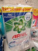 9Kg Ariel 140 washes washing powder, Kg listed amount is an approx.