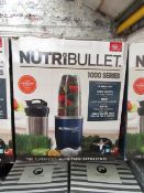 | 1X | NUTRI BULLET 1000 SERIES | UNCHECKED AND BOXED | NO ONLINE RE-SALE | SKU C5060191464734 | RRP