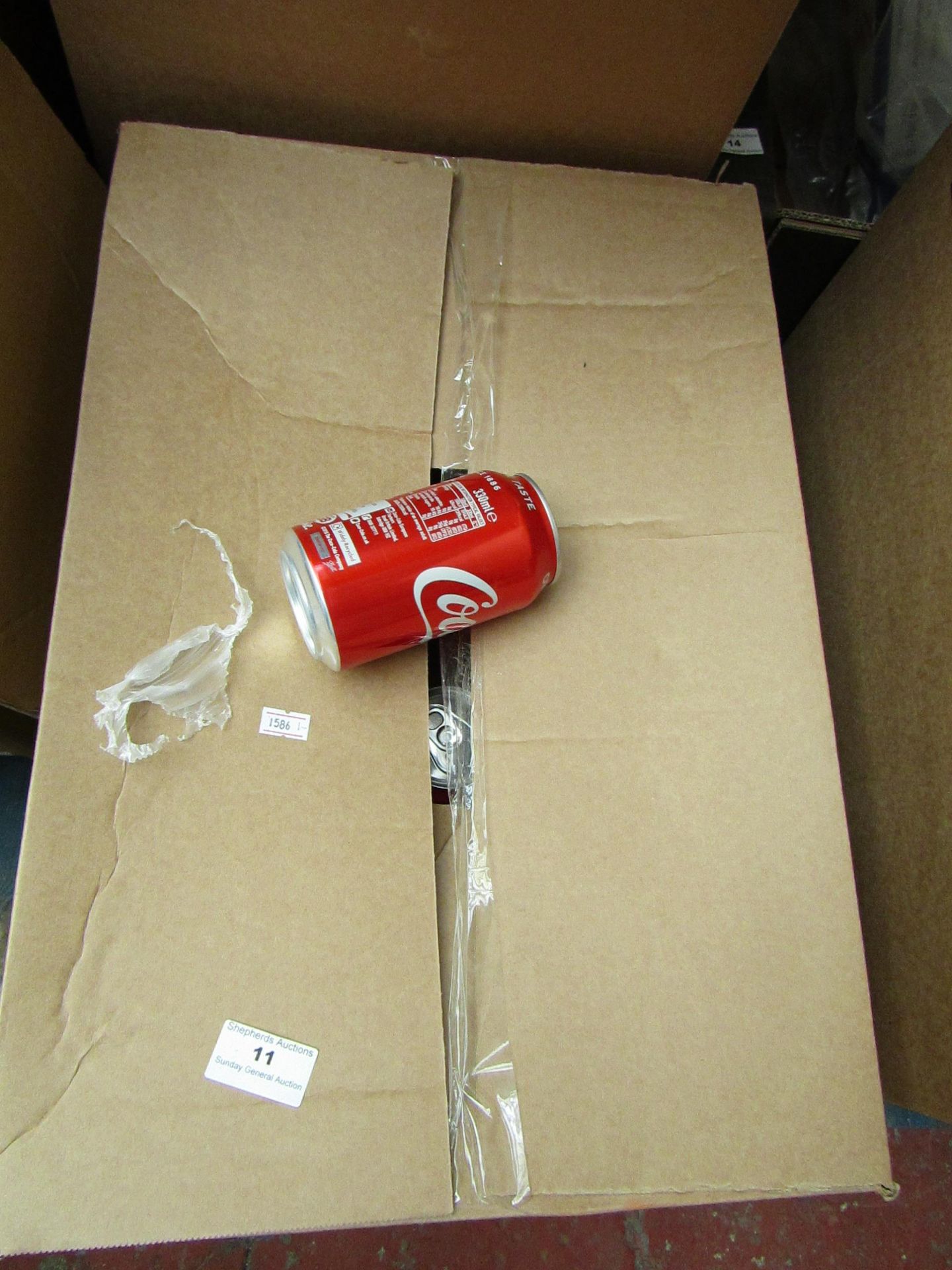 Approx 20x 330ml Coca Cola cans. BB 31/12/2020