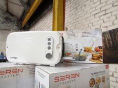 | 1x | SEREN TOASTER | UNCHECKED AND BOXED | NO ONLINE RE-SALE | SKU C5060368011396 | RRP £59.99 |