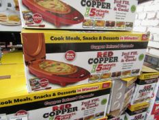 1X | RED COPPER ELECTRIC MEAL MAKER | UNCHECKED AND BOXED | NO ONLINE RE-SALE | SKU C5060541512757 |