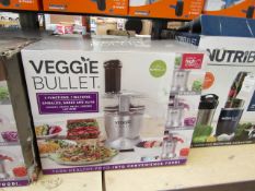 | 1X | VEGGIE BULLET | UNCHECKED AND BOXED | NO ONLINE RE-SALE | SKU C5060191466851 | RRP £129.99 |