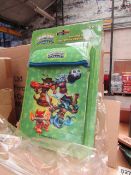 Box of 12 Skylander Universal Cargo Sleeves For 7" Tablets/Notebooks. New & Packaged