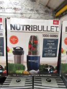 | 1X | NUTRI BULLET 1000 SERIES | UNCHECKED AND BOXED | NO ONLINE RE-SALE | SKU C5060191464734 | RRP