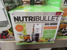 | 1x | NUTRIBULLET 600 SERIES STARTER KIT | UNCHECKED AND BOXED | NO ONLINE RE-SALE | SKU - | RRP £