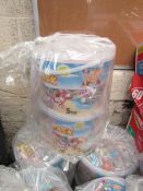 2x Tubs of 5Kg Swizzles party packs.