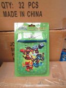 Box of 48 x Skylander Universal Cargo Sleeves For Ipods & Smartphones. New & Packaged