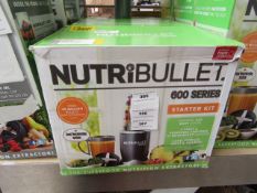 | 1x | NUTRIBULLET 600 SERIES STARTER KIT | UNCHECKED AND BOXED | NO ONLINE RE-SALE | SKU - | RRP £