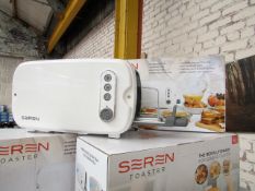 | 1x | SEREN TOASTER | UNCHECKED AND BOXED | NO ONLINE RE-SALE | SKU C5060368011396 | RRP £59.99 |