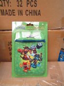 Box of 48 x Skylander Universal Cargo Sleeves For Ipods & Smartphones. New & Packaged