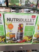 | 1x | NUTRIBULLET 600 SERIES | UNCHECKED AND BOXED | NO ONLINE RE-SALE | SKU C5060191461245 |