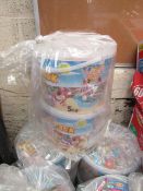 2x Tubs of 5Kg Swizzles party packs.