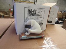 96 x Max Scooting Dog Erasers new & packaged