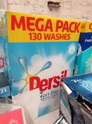 8.385Kg Persil 130 washes washing powder, Kg listed amount is an approx.