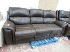 Polaski 3 seater manual reclining sofa, mechanism working