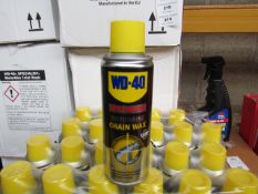 6x 200ml Canisters of WD 40 Motorbike chain wax, new