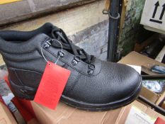 Centek Black Steel Toe Cap Boot size 10 new & boxed