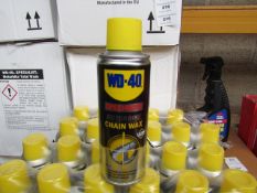 6x 200ml Canisters of WD 40 Motorbike chain wax, new