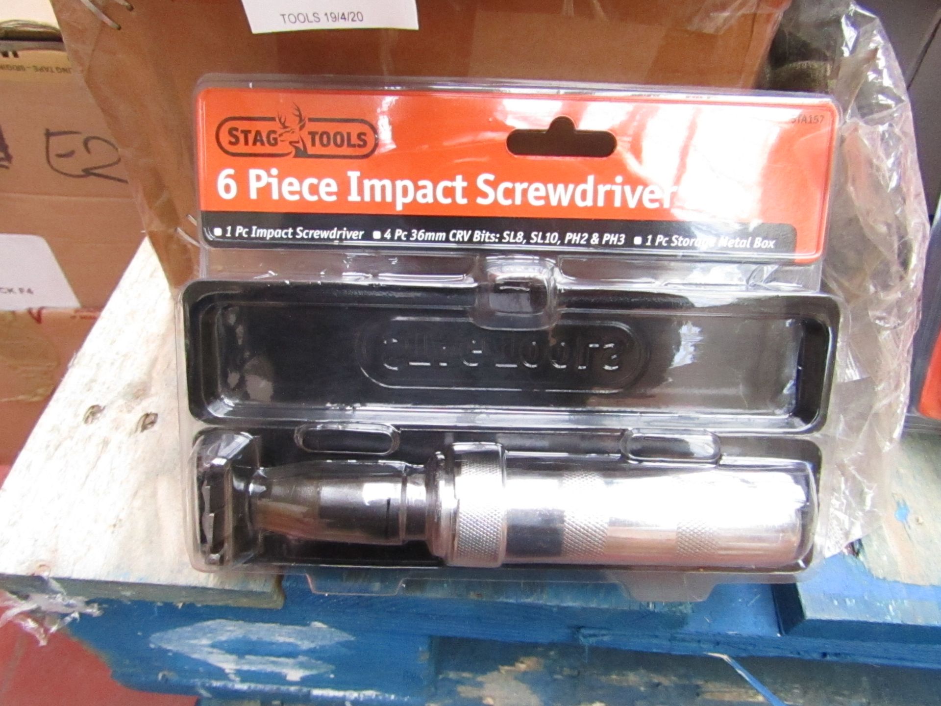 Stag Tools - Impact ScrewDriver Set - Packaged.