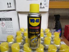 6x 200ml Canisters of WD 40 Motorbike chain wax, new