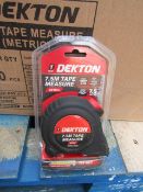 Dekton 7.5Mtr Tape measure, new