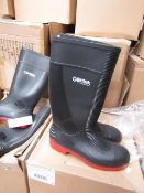 Centex S55 Comnpactor Steel Toe Cap Wellies size 8, new