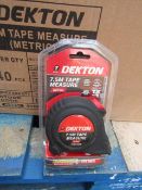 Dekton 7.5Mtr Tape measure, new