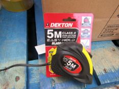 Dekton 5Mtr Tape measure, new