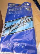 12x Nitri tech 2 Super gloves, new