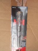 2x Dekton LED test Pens, new