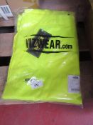 Vizwear hi vis cargo trousers, size 2XL, new and packaged.