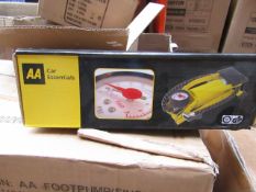 AA Single Foor pump, new and boxed