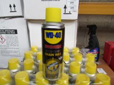 6x 200ml Canisters of WD 40 Motorbike chain wax, new