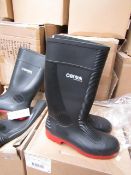 Centex S55 Comnpactor Steel Toe Cap Wellies size 8, new