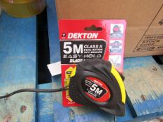 Dekton 5Mtr Tape measure, new