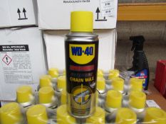 6x 200ml Canisters of WD 40 Motorbike chain wax, new