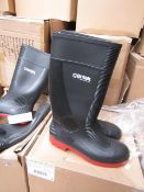 Centex S55 Comnpactor Steel Toe Cap Wellies size 9, new