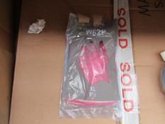 12x Packs of Pink Rubber gloves, new