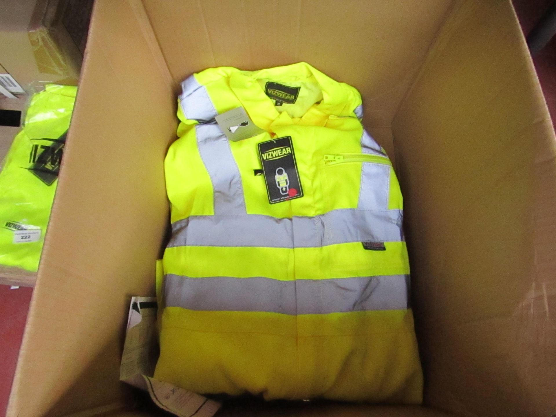 Viz wear Hi Viz Boiler suit, new size XL