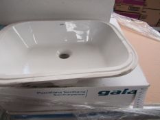 Gala Flex Under counter mounted sink, new and boxed