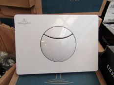 Villeroy and Boch flush plate, new and boxed.