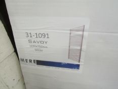 Mere Savoy 1690x750mm Chrome Towel rail - New.