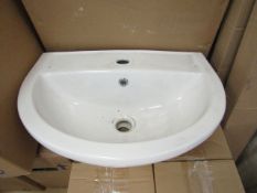 Lecico - Rimini 500mm 1TH Basin - New and Boxed.