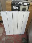 REINA ENZO - Aluminium wall Radiator, White - 470x600mm