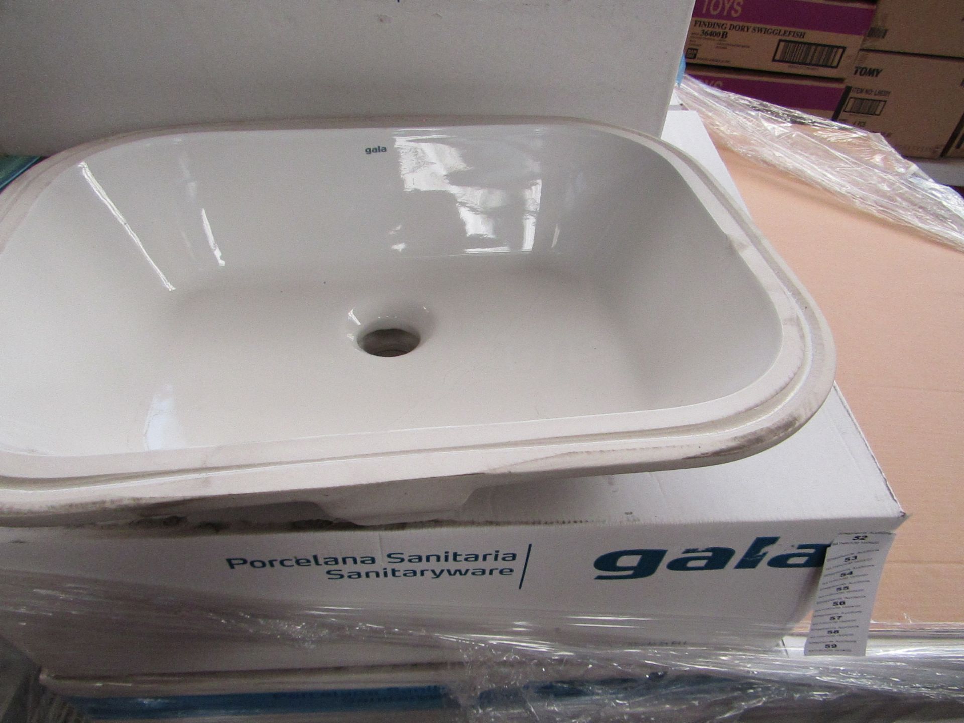 Gala Flex Under counter mounted sink, new and boxed